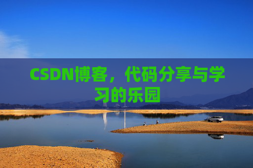 CSDN博客,代码分享与学习的乐园